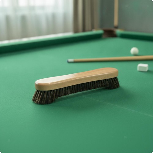 Billiards table cleaning brush - table,
