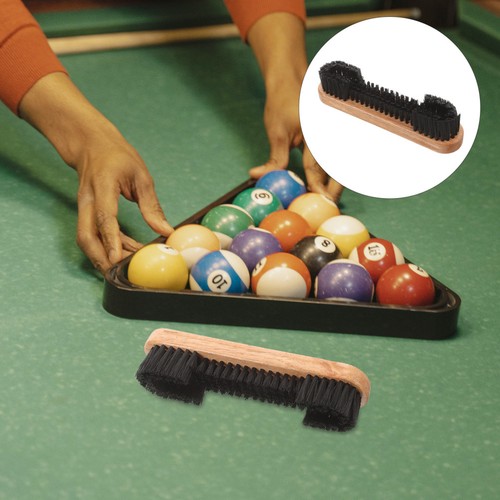 Pool table cleaning brush wood - pool,