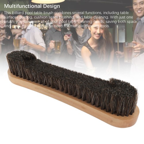 Pool table brush 12in high - pool,