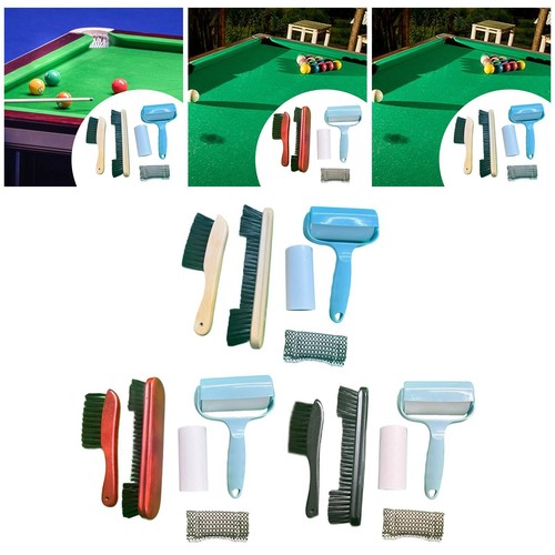 Pool table brush set with - table,