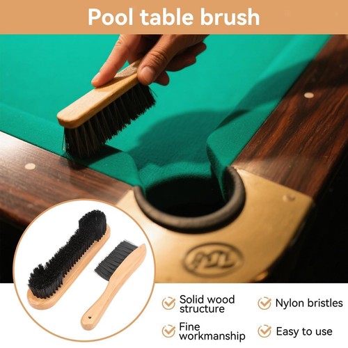 Pool table brush rail - brush,